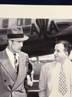 Vtg American Airlines Airplane   Gary Cooper In 1947 Photo Postcard Never Used