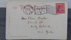 1906 Postcard To Miss Clara Horton Silent Film Star With George Washington Stamp