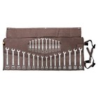 Wrench Organizer 26 Pocket Roll Up Pouch With Carry Bag Tool Metric   Sae Hand