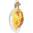 Old World Christmas Deviled Egg Glass Blown Ornament  with Owc Box 