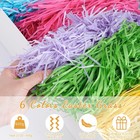 600g Easter Grass Basket Filler 6 Colors Crinkle Paper Shredded For Gift Wrap