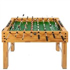Foosball Table Arcade Soccer Game Table Waist Height Competition Game Room Unit