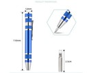 8 In-1 Multi-function Pocket Precision Screwdriver Tool Set Kit Pen Repair Tools