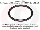 4 Pack Remington Graphite Barrel Seal O-rings  model 1100 12 Ga  11-87 12 Gauge 