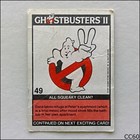 Ghostbusters Ii  49 All Squeaky Clean  1989 Card  cc60 