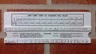 Concrete Slide Ruler 200 Yard Volume Calculator Slide Rule Made In Usa    