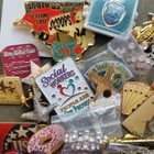 Lot Of 50 Mixed Lapel Pin Novelty Buttons Pins Pinbacks Badge Brooch Preowned 