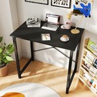 32 Inch Escritorios Para Computadoras Peque  o Negro Mesa Para Pc Oficina Cuarto