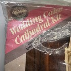 Wilton Wedding Cake Cathedral Kit Sealed New Old Stock Vintage