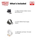 1080p Hd Tvi Cvi Ahd Analog Mini Covert Hidden Nanny Cctv Security Camera