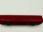 Vintage Levenger Bakelite Crossword Dice Set Word Game Red Leather Case