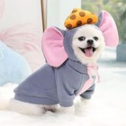 Pet Costume Mouse   Cheese For Small Dog Cat Halloween Cloth Funny Dress Up