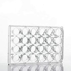 24 Well Culture Plates Lid Flat Bottom Individual Lab Equipment 12 Pcs