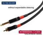 50ft - 1 4 Inch   1 2 Inch Pet Expandable Braided Sleeving - Black - Braided Cab