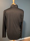 Nike Georgia Bulldogs 1 4 Zip Performance Pullover Mens Large Black Dri-fit Logo