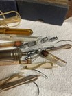 Antique Vintage Medical Syringe Suture Lot Surgical Gut Doctor Vet Props