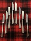 Holmes   Edwards Inlaid Silver 1929 Charm Flatware- 43 Pc  Insico Stainless