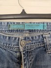 Rock   Roll Men s Straight Fit Blue Denim Jeans Mid Rise 5-pocket Medium Wash