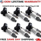 6 Oem 12632479 D515c Ignition Coil   41-109 Spark Plug For Acdelco Gm Chevrolet