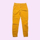 Rab Women s Incline Light Pants Hiking Summer Yellow Orange Gorpcore Size Small