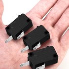 Stlisuymx 3pcs Microwave Oven Door Switch Replacement Parts 2x Normally Black 