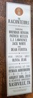 The Raconteurs Jack White Poster Ryman Auditorium Nashville tn 8 30 29 Not Hatch