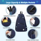 Men Women Pickleball Bag Pickleball Backpack Adjustable Sling Bag Crossbody