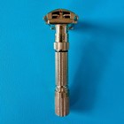 Vtg 1958 Gillette Fatboy Gold Executive Adjustable Tto Safety Razor D-3 