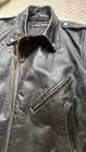 Vtg Amf Harley Davidson Men   s Leather Motorcycle Jacket See Measurements Sizing