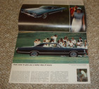 1968 Mercury Full Line Original Dealer Sales Brochure  Montego  Cyclone  Cougar