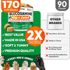 Hip And Joint Supplement For Dogs Glucosamine For Dogs 170 Mobility Fast Deliver