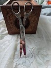 Vintage  Antique Sewing Scissors  6  Shears  Straight Blades  Made In Usa