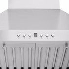 24  Z-line Stainless Steel Led Kitchen Wall Mount Range Hood  Kb-24