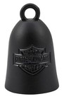 Harley-davidson Motorcycle H-d Blackout Sign Ride Bell - Black On Black