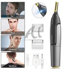 New Nose Ear Face Neck Eyebrow Hair Mustache Beard Trimmer Shaver Clippers