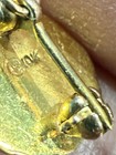  Rare Vintage Harvard College  10k Gold Veritas Enamel Pins W  Chain Look  