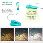 Rechargeable Book Light For Reading In Bed 3 Color X 3 Brightness Lightweight Re