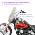Harley 14  Bar Extended Cable Kit For Softail Custom Standard 2007-2010 No Abs