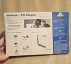 Linksys Wmp54g  745883555031  Pci Adapter New In Box And Packaging 