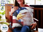 Patriotic American War Time Lady Liberty Counted Cross Stitch Pattern