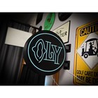 Olympia  oly  Beer 9 Inch Light Box Led Sign 3d Printed Wall Decor Man Cave