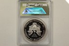 2009 Proofed Silver Eagle Dan Carr Moonlight Mint Anacs Ms65 Dcam