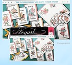 1950s Vintage Vogart Embroidery Transfer 649 Uncut Day O  Week Bird Tea Towels