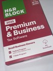 H r Block Tax Software Premium   Business 2025 Federal  state Key Card - Pc Only