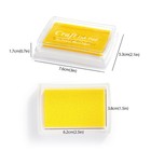 15 Vibrant Colors Ink Pads For Stamps  Olulu Craft Ink Pad Set  Stamp Ink Pad   