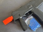 Double Eagle M30 Spring Airsoft Pistol 250 Fps Black 6mm Bbs Spring Powered 