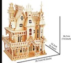 Handmade Fantasy Dolls House  Customisable  Wooden  Model  