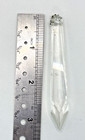 Lot Of 4 Antique Clear Cut Crystal Chandelier Lamp Parts Suncatcher Crafts 3 