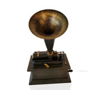 Edison Phonograph 1901 Standard Model A Metal Model 17  Figurine Home Decor New