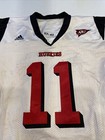 Game Worn Used Jersey Northern Illinois Huskies Niu Football Adidas Size 40  11